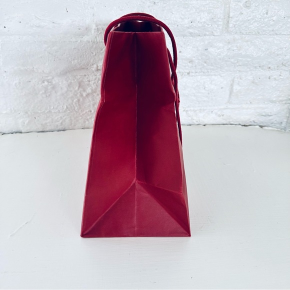 SALVATORE FERRAGAMO Authentic Gift Shopping Bag Red - Picture 4 of 7